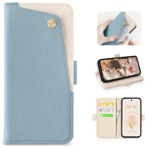 Amazon.co.jp: CASSYOOK 適合 google pixel 10a ケース 手帳型 表面